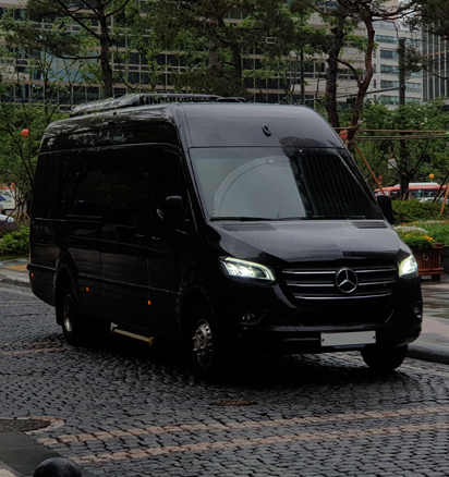 luxury van rental Washington dc