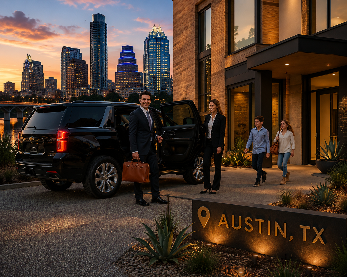 chauffeur service Austin